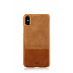 Holdit iPhone Xs/X selected hoesje leder/suede kasa bruin 