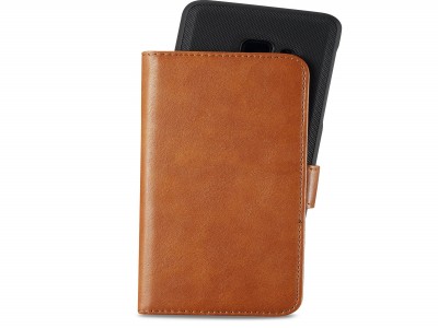 Samsung Galaxy S9 wallet magnetisch bruin