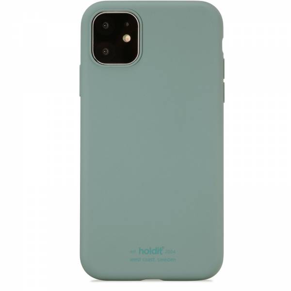 Holdit iPhone 11 hoesje silicone mos groen
