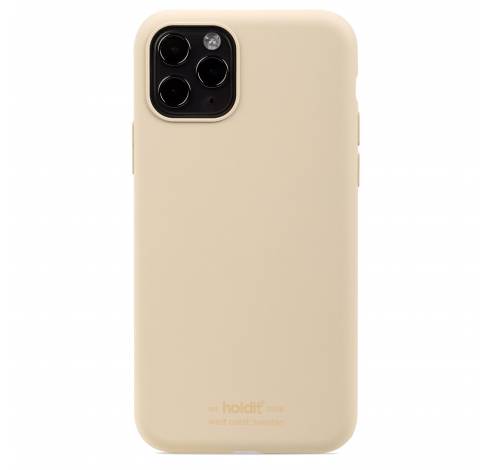 iPhone 11 Pro hoesje silicone beige  Holdit
