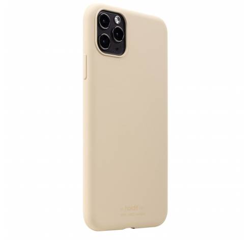 iPhone 11 Pro Max hoesje silicone beige  Holdit
