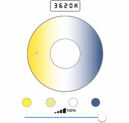 Bi-Color LED Spot Lamp Dimbaar DLL-3000TW  Falcon Eyes