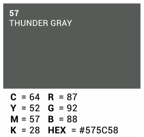 Achtergrondpapier 27 Charcoal Grey 1,35x11 m  Falcon Eyes