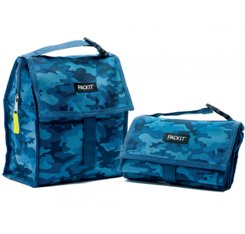 Lunch Bag Blue Camo  Packit