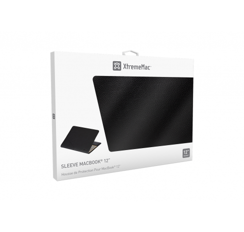Macbook 12" sleeve zwart  Xtreme Mac