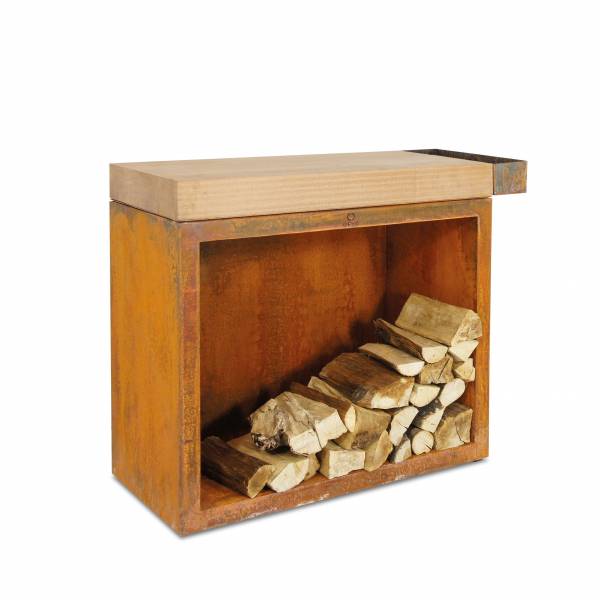 Butcher Block Storage 90 Teakwood Butcher Block Storage 90 Teakwood
