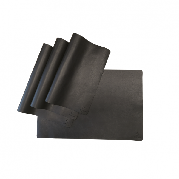 PLACEMATS BLACK SET/4 STUKS PLACEMATS BLACK SET/4 STUKS