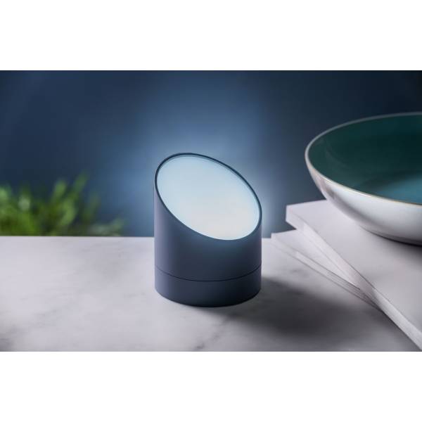 Edge Light Alarm Clock Grey 