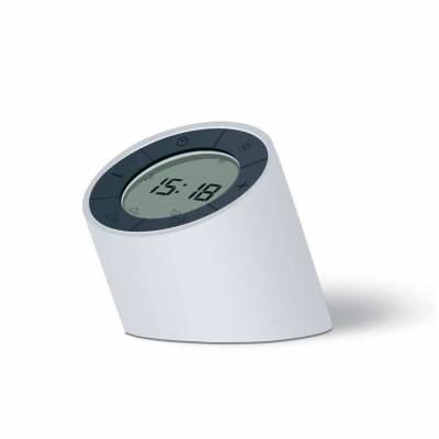 EDGE Light Alarm Clock creamWhite  Gingko