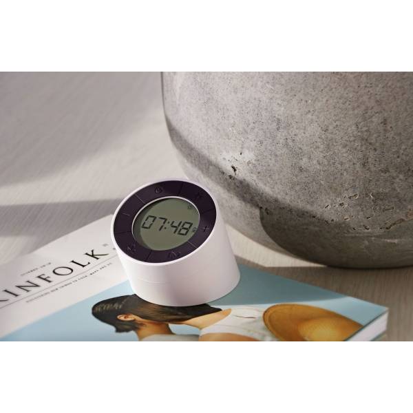 EDGE Light Alarm Clock creamWhite 