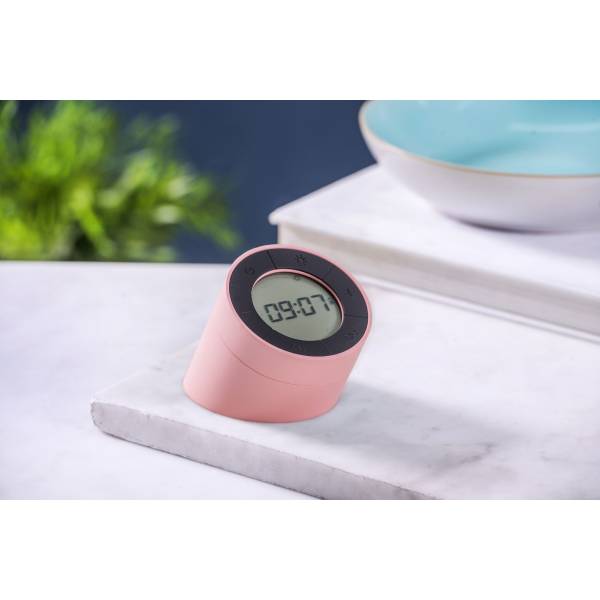 EDGE Light Alarm Clock Pink 