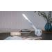 Octagon One Desk Lamp White Marble 