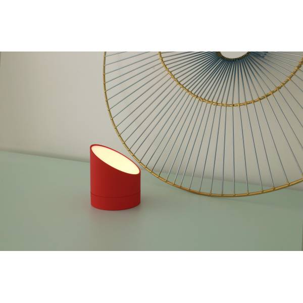 EDGE Light Alarm Clock Red 