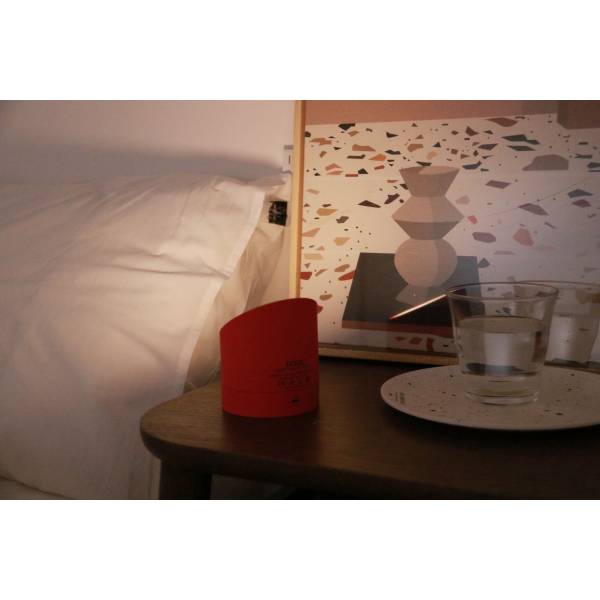 EDGE Light Alarm Clock Red 