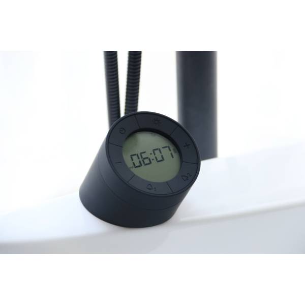 EDGE Light Alarm Clock Black 