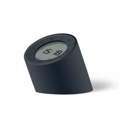 EDGE Light Alarm Clock Black  Gingko