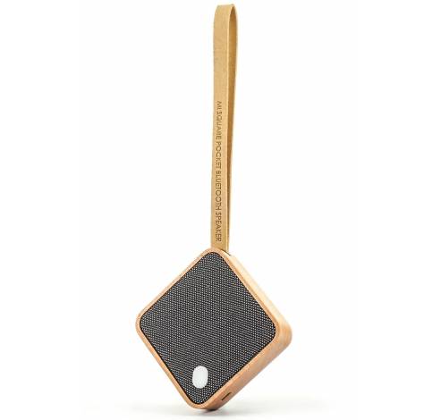 Mi Square Bluetooth Speaker natural Cherry wood  Gingko