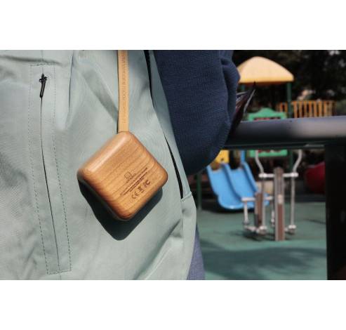 Mi Square Bluetooth Speaker natural Cherry wood  Gingko