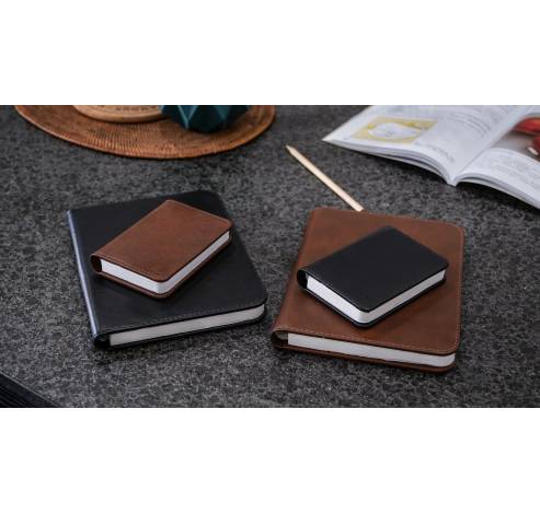 Smart Book Light Leather Black  Gingko