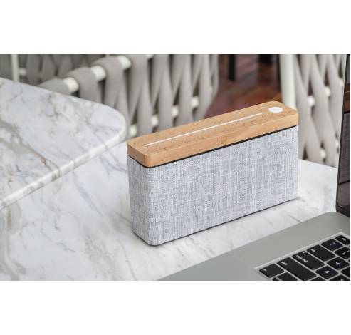 HiFi Square Bluetooth Speaker natural maple wood  Gingko