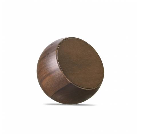 Tumbler Click Clock Natural Walnut Wood  Gingko