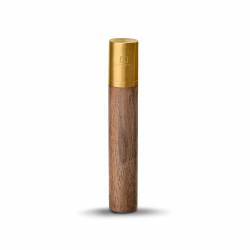 Gingko Flameless Element Lighter Natural walnut wood 