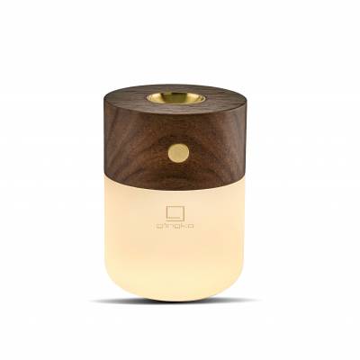 Smart Diffuser Lamp Natural walnut wood 