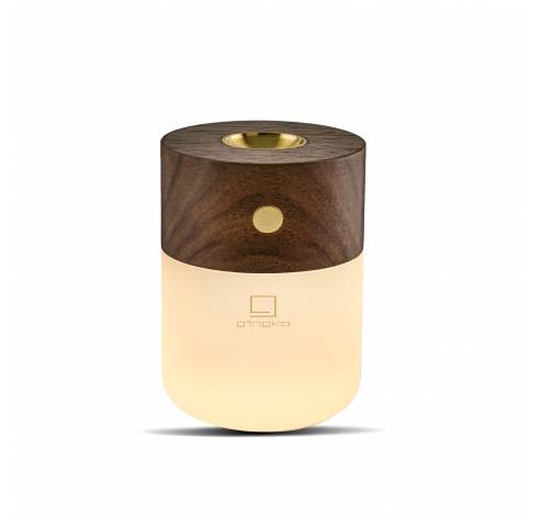 Smart Diffuser Lamp Natural walnut wood  Gingko