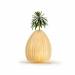 Smart Vase Light Natural walnut wood 