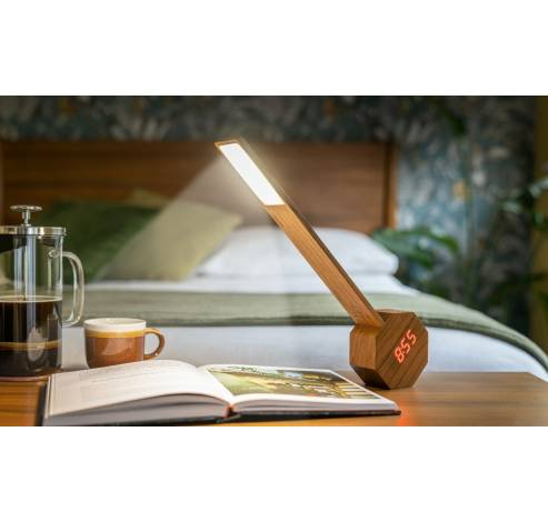 Octagon One Plus draagbare wekker bureaulamp Cherry  Gingko