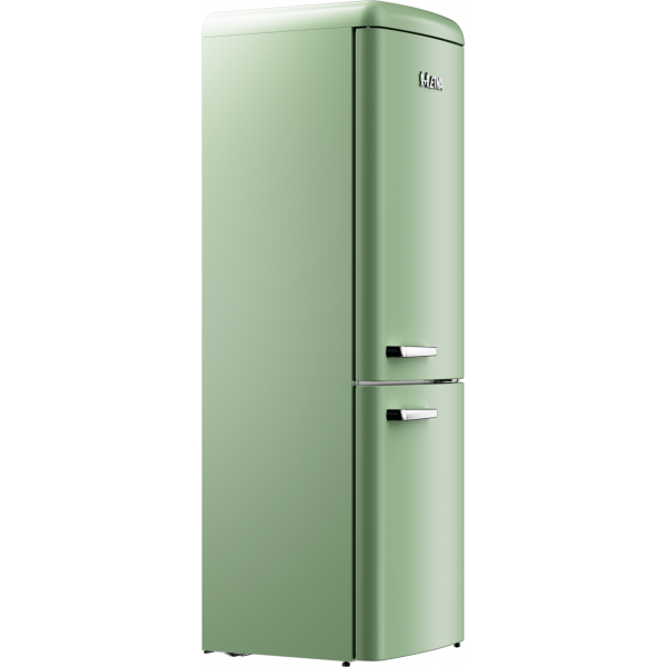 KVV793GRO Combinaison réfrigérateur/congélateur rétro (194 cm) Vert 