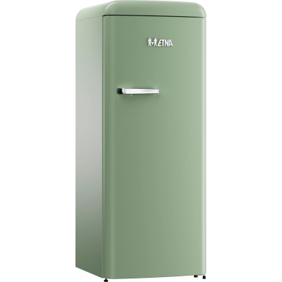 KVV7154GRO Retro koelkast met vriesvak (154 cm), groen  Etna