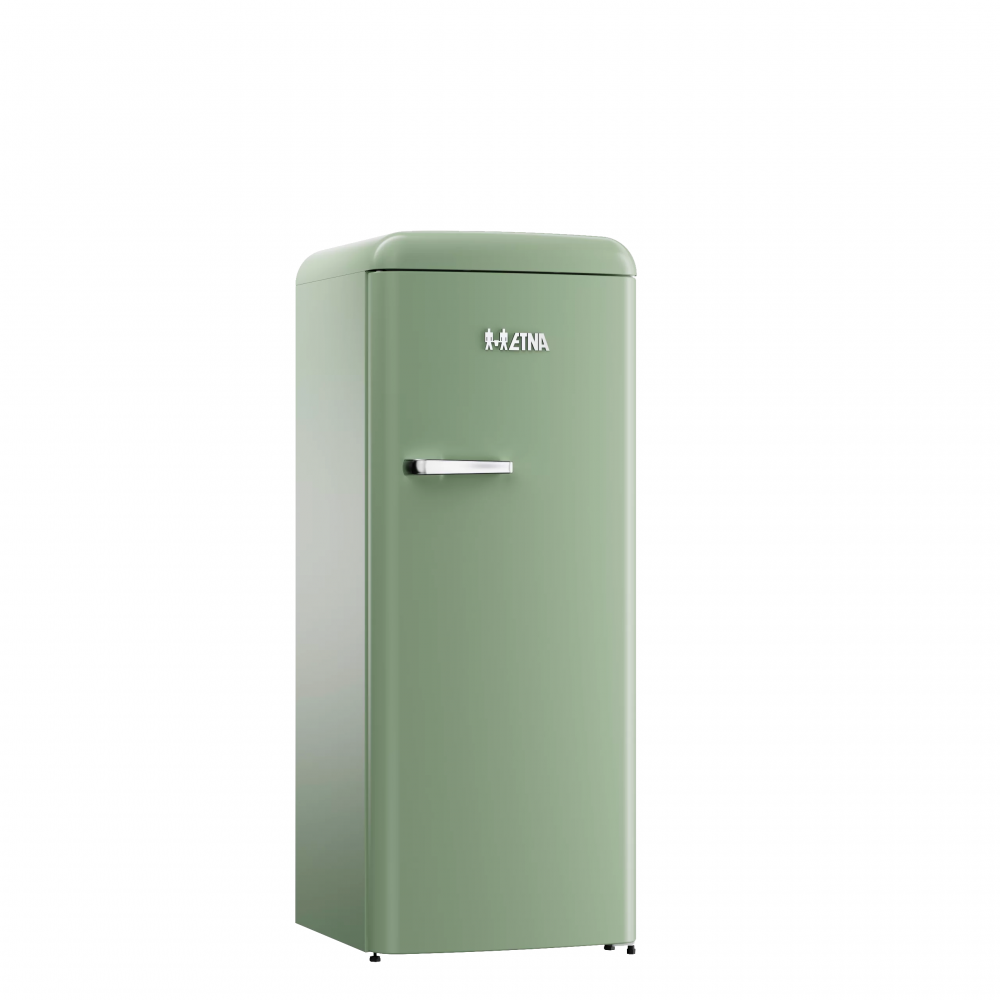 Roux In hoeveelheid Gluren KVV7154GRO Retro koelkast met vriesvak (154 cm), groen - ETNA Koelkast  vrijstaand