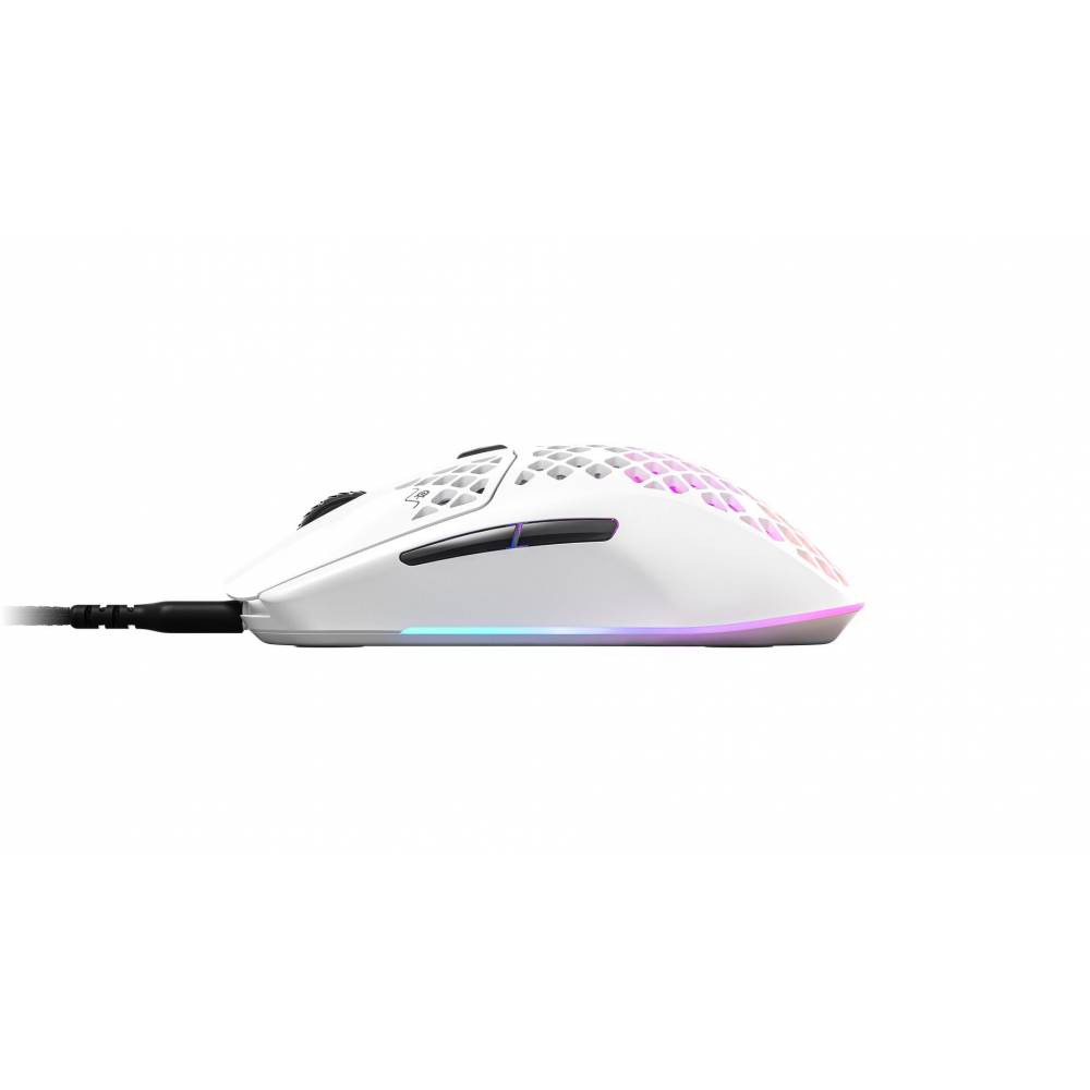 Steelseries Computermuis Gaming Mouse Aerox 3 Edition Snow
