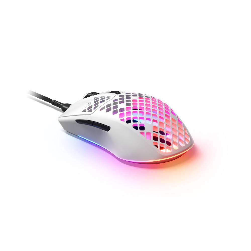 Steelseries Computermuis Gaming Mouse Aerox 3 Edition Snow