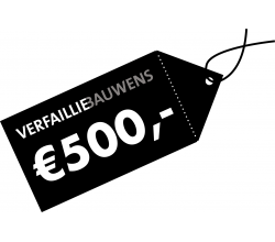 Cadeaubon van 500 € Cadeaubon