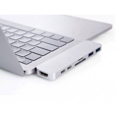 USB-C Adapter Thunderbolt 3 MacBook Pro Silver 