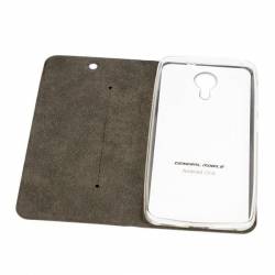 General Mobile Android One GM5 Plus Folio Case Black 