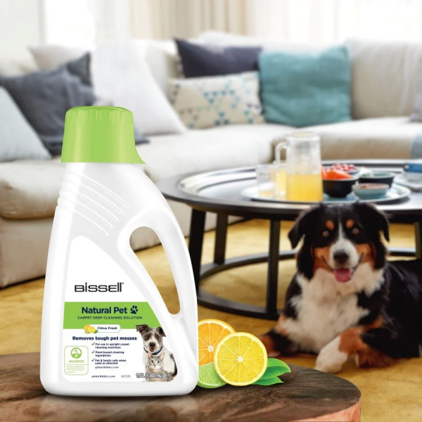 Natural Wash & Refresh Pet Upright Carpet Cleaning Solution 1.5L 