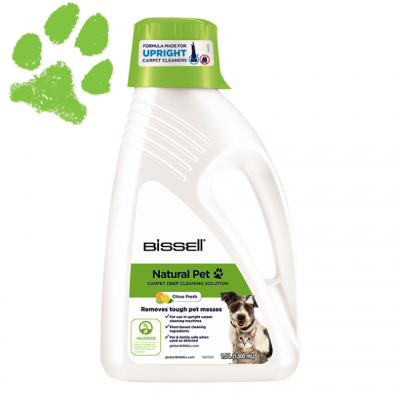 Natural Wash & Refresh Pet Upright Carpet Cleaning Solution 1.5L  Bissell