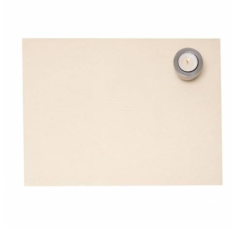 set van 20 placemats Deluxe gebroken wit 30x40cm  The Napkins