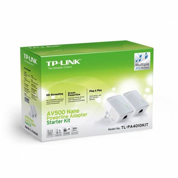 AV500 Nano Powerline Adapter Starter Kit AV500 Nano Powerline Adapter Starter Kit