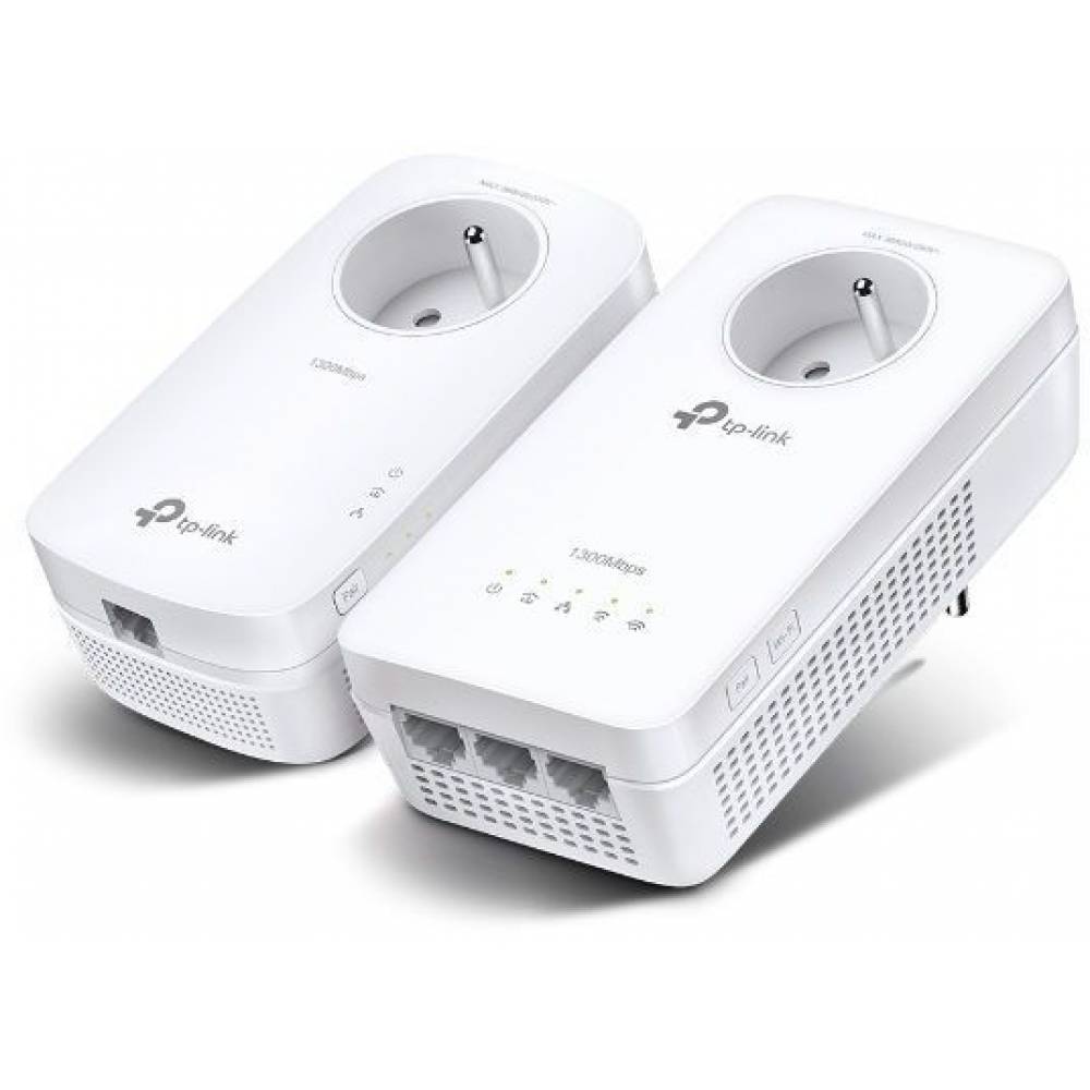 TP-link WiFi-repeater AV1300 Gigabit Powerline ac Wi-Fi Kit met Stopcontact