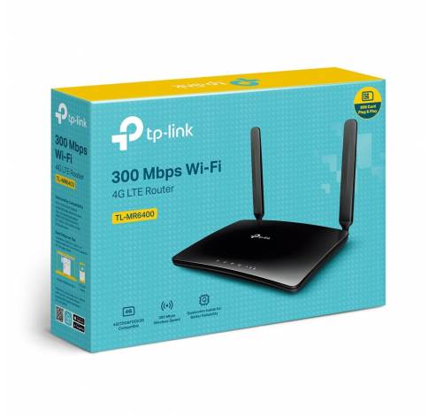 TL-MR6400 300 Mbps Draadloze N 4G-LTE-router  TP-link