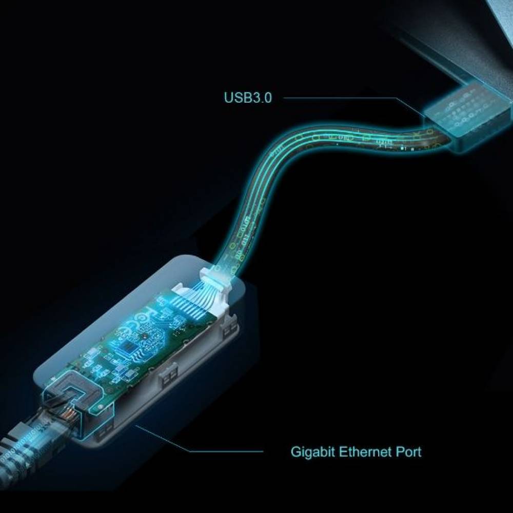 TP-link Netwerkkaart USB 3.0 naar gigabit ethernet netwerkadapter