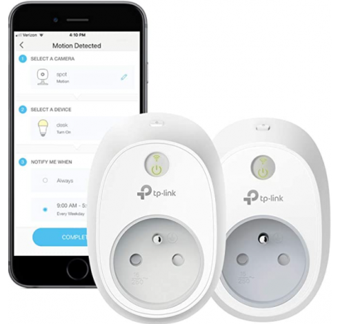 Mini Smart Wi-Fi Socket 2 pack  TP-link