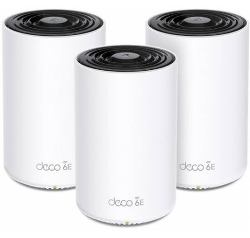 Deco XE75 AXE5400 Tri-band Mesh Wifi 6E-systeem (3 pack)  TP-link