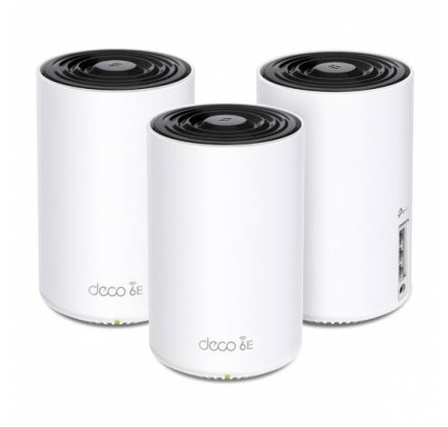 Deco XE75 AXE5400 Tri-band Mesh Wifi 6E-systeem (3 pack)  TP-link