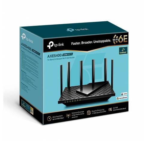 Archer AXE75 AXE5400 tri-band gigabit wifi 6E-router  TP-link