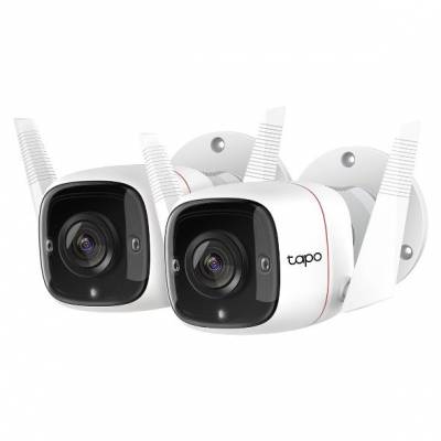 Wifi-bewakingscamera voor Buiten (2 pack)  TP-link